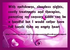 Sensory Processing Disorder Quotes