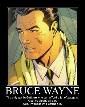 personally like the idea of having Matt Damon as Bruce Wayne.