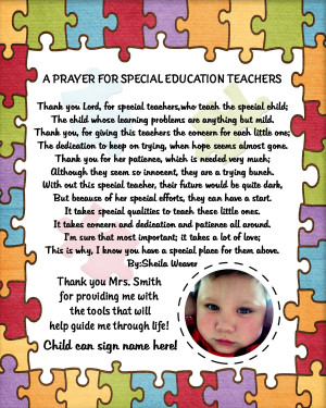 Special Needs Teacher Quotes Special Needs Teacher
