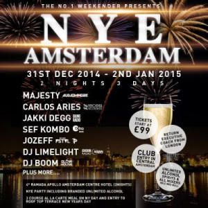 Amsterdam New Years Eve 2015 Parties Events Images