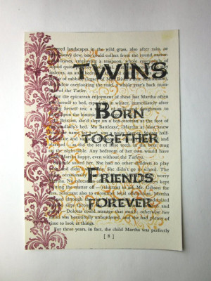 Twin Sister Birthday Quotes