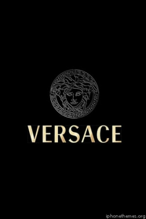 Versace Logo iPhone HD Wallpaper
