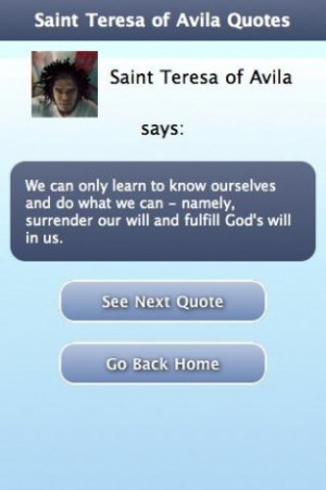View bigger - Saint Teresa of Avila Quotes for Android screenshot