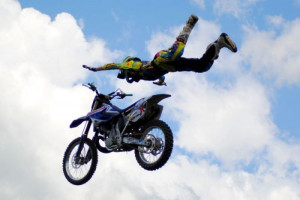 Motocross Rider Motorcycle