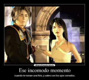 carteles anime video game final fantasy viii rinoa and squall