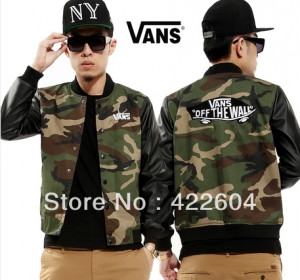 hot sale 2014 new fashion brand casual winter clothing camouflage