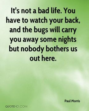 Watch Your Back Quotes