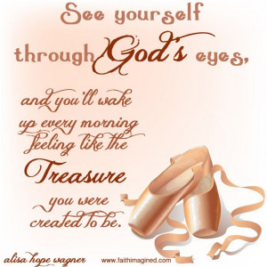 See yourself through God's eyes!! The Story of the Pink Slippers.