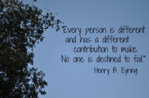 Henry B Eyring quote