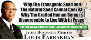 Hatemonger Louis Farrakhan believes that white people were made by a ...