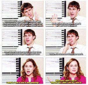 The Office | The Cube | Jim Halpert | Pam Beesly