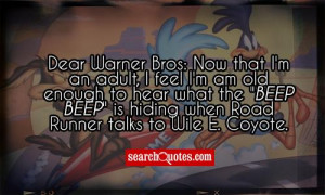 Road Runner Quotes