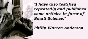 Philip warren anderson famous quotes 2