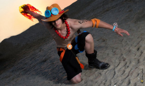 One Piece Cosplay Fire Fist