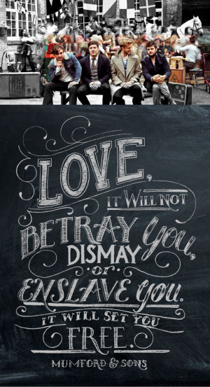 & Sons on hiatus: Mumford And Sons, Chalkboards Letters, Sons Quotes ...