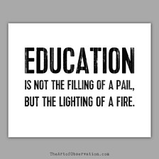 Teacher Gift Print, typographic art , education quote ...