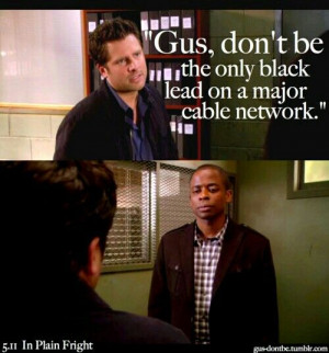 Psych - Gus' face