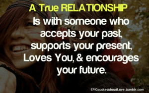 Unconditional love. Friendship.