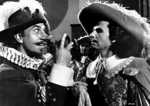 ... (Albert Cavens) in the motion picture Cyrano De Bergerac (1950