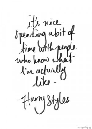 Harry Styles quote from This Is Us.