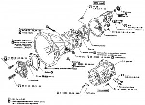 Ford Transfer Case Exploded View