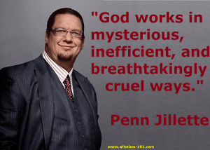 God works in mysterious, inefficient and breathtakingly cruel ways.