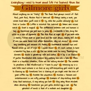 Everything I Learned From Gilmore Girls