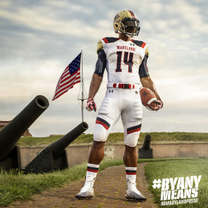 ... new 'Star-Spangled Banner' themed uniforms for West Virginia game