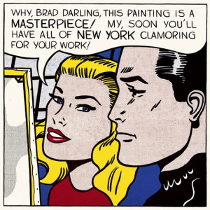 Roy Lichtenstein's lover: 