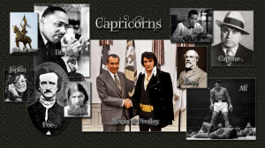 Capricorns - Famous - Infamous by jaidaksghost