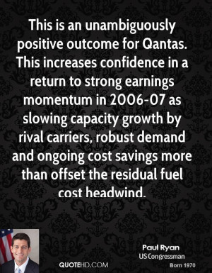 This is an unambiguously positive outcome for Qantas. This increases ...