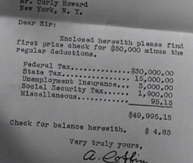 Taxman Takes The Winnings