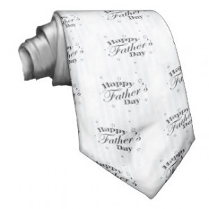 Happy Father's Day Message Neck Tie