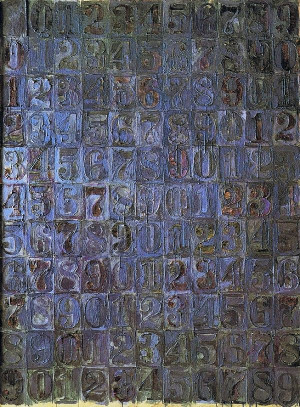 Gray Numbers, 1958 by Jasper Johns