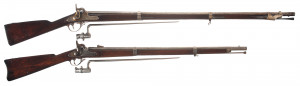 springfield model 1861 percussion musket with bayonet