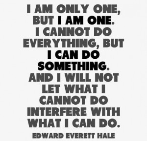 We are surrounded by those in need of our attention, encouragement ...