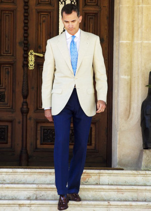 2014.08.08 : King Felipe VI at Marivent Palace, Palma de Mallorca