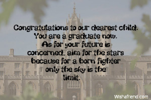 Graduation Messages From Parents