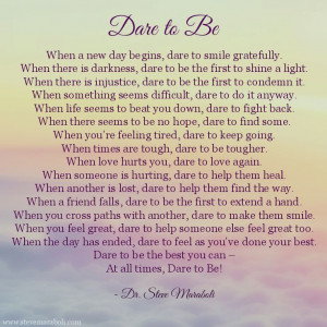 Dare to Be