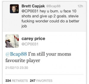 Nice quote from Carey Price!!: Sports Team, Funny Sports, Carey Price ...