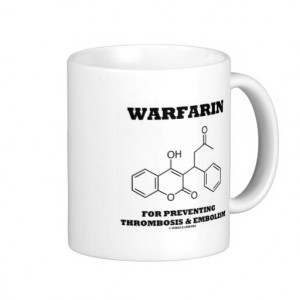 Warfarin For Preventing Thrombosis & Embolism Mug