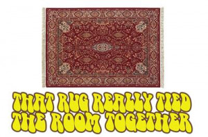 ... it was a real pity, since that rug really tied the room together