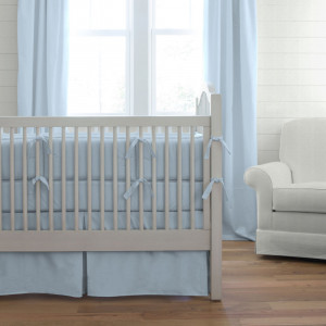 baby blue nursery bedding