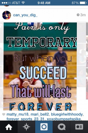 Volleyball quote!