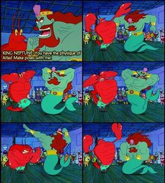 King Neptune & Larry the Lobster