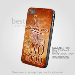Solemnly Swear quote for iPhone 4/4S/5 iPod 4/5 Galaxy S2/S3/S4