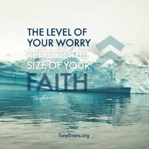 The level of your worry...