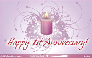happy 1st wedding anniversary greetings for wedding anniversary
