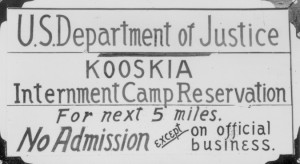 More than 250 prisoners occupied the Kooskia Internment Camp between ...