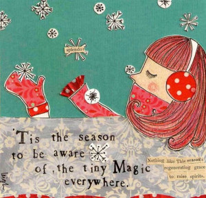 Winter season quote via www.Facebook.com/PositivelyBeautiful